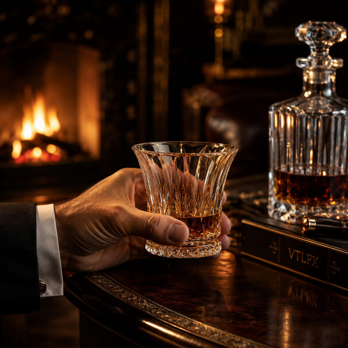 VTLFX Aurelia — Crystal Whisky Glass