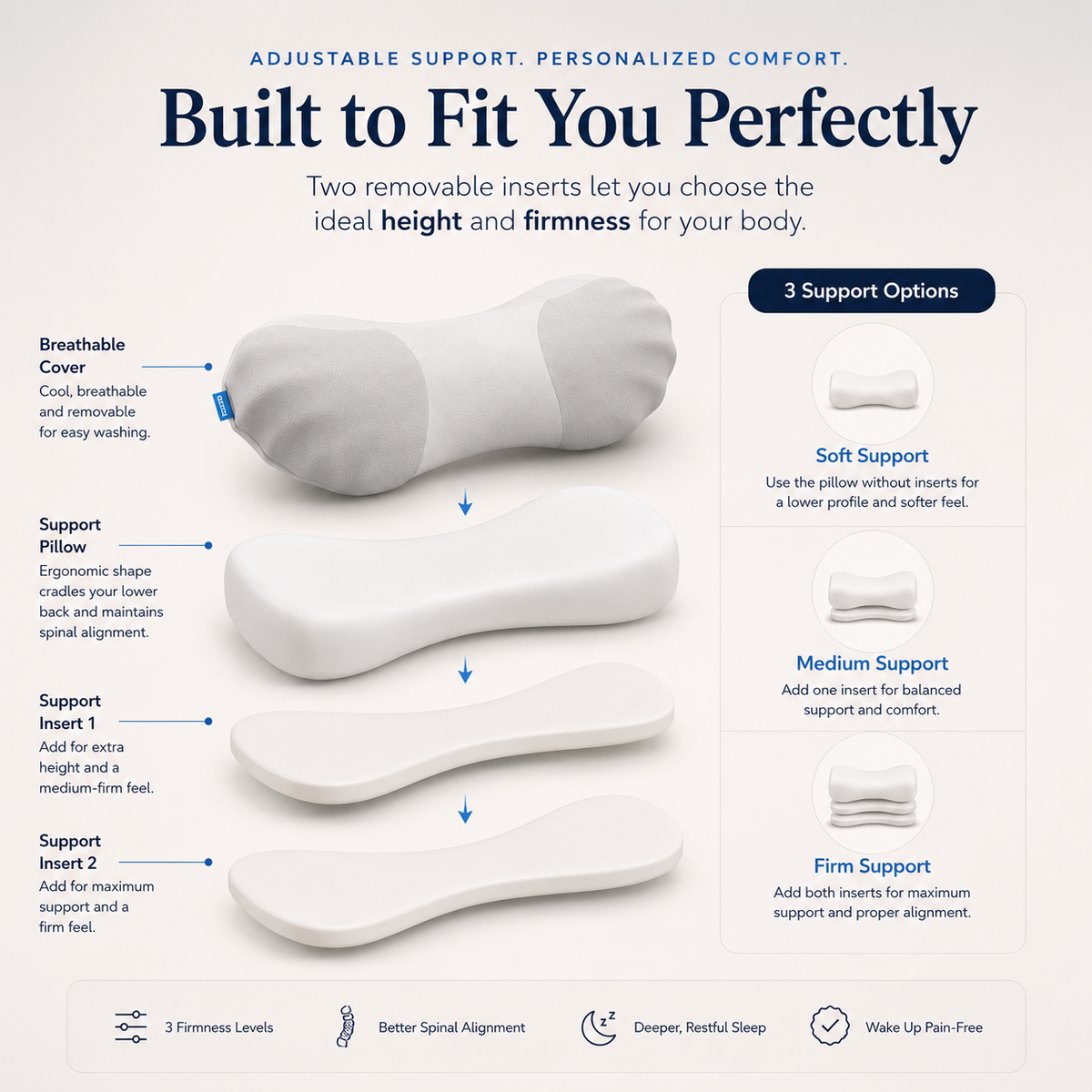 VTLFX - BackRelief Pillow
