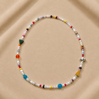Collar de Abalorios Alegría