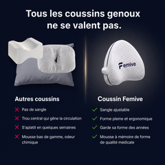 Coussin genoux Femive