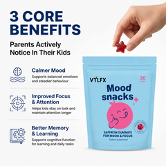 VTLFX™ Mood Snacks - Saffron Gummies For Kids