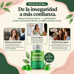 Femive | Gummies de Clorofila