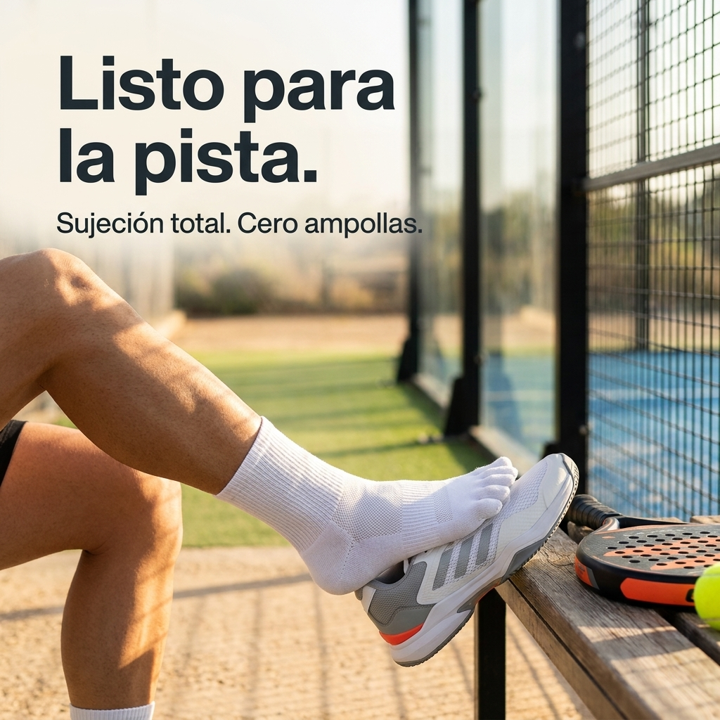 Calcetines de Cinco Dedos para Pádel - VTLFX