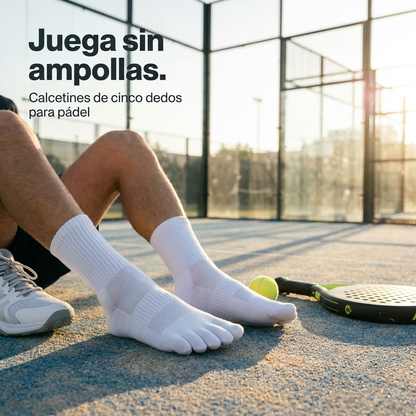 Calcetines de Cinco Dedos para Pádel - VTLFX