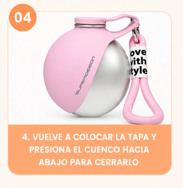 Cierra y continúa el paseo