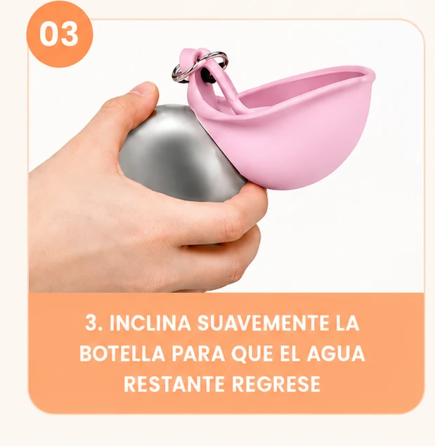 Recupera el agua sobrante